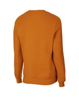 Women's Colosseum Texas Orange Longhorns Campanile Pullover Sweatshirt