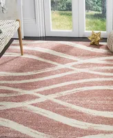 Safavieh Adirondack 125 Rose and Cream 9' x 12' Area Rug