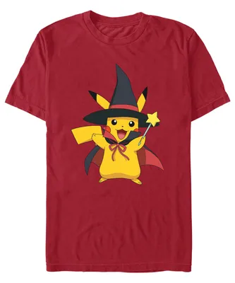 Fifth Sun Men's Pokemon Witches Hat Short Sleeves T-shirt