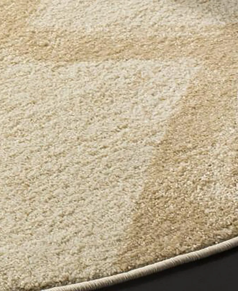 Safavieh Adirondack 125 Cream and Champagne 4' x 4' Round Area Rug
