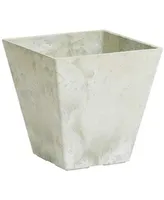 Novelty ArtStone 35126 Ella Square Planter Art Stone Mint 12 Inch