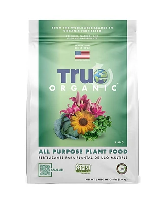 True Organic All-Purpose Plant Food for Organic Gardening, 8lb