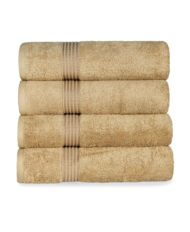 Superior Solid Egyptian Cotton Quick Drying Absorbent Towel Set