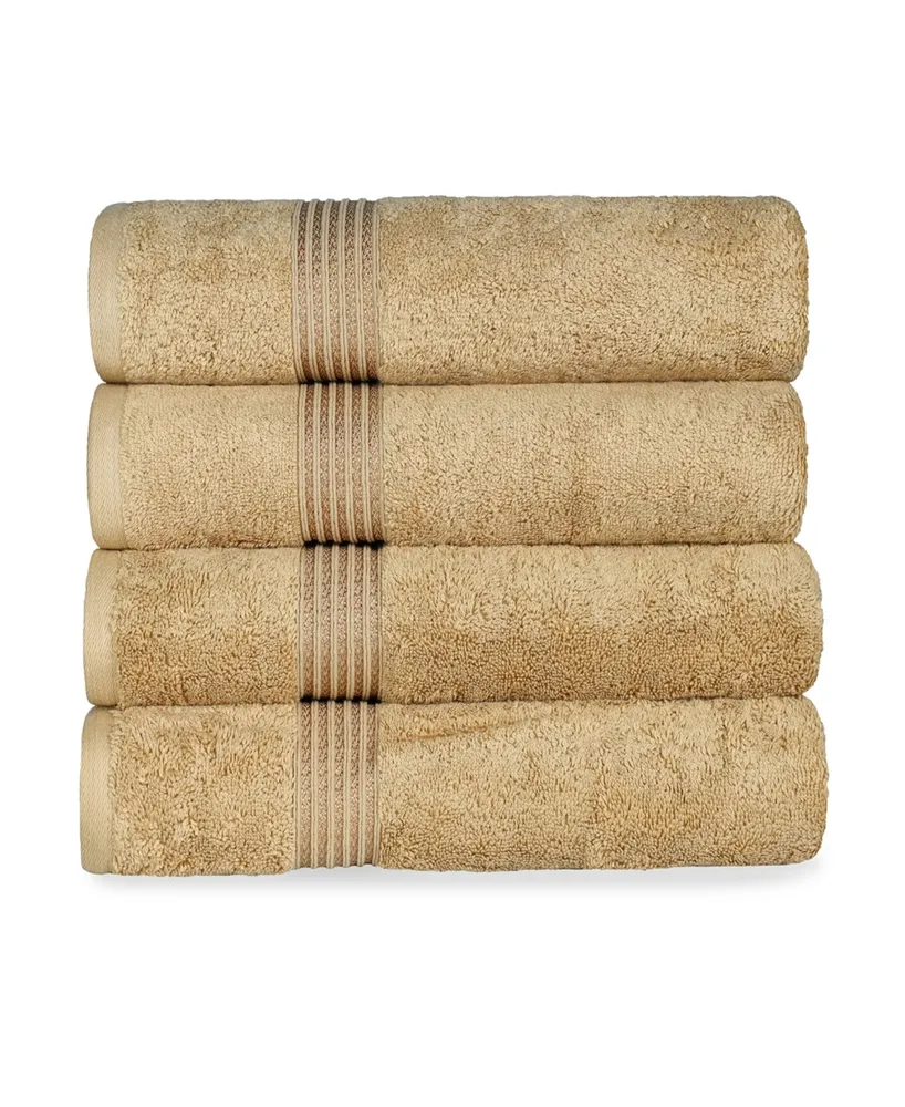 Superior Solid Egyptian Cotton Quick Drying Absorbent Towel Set