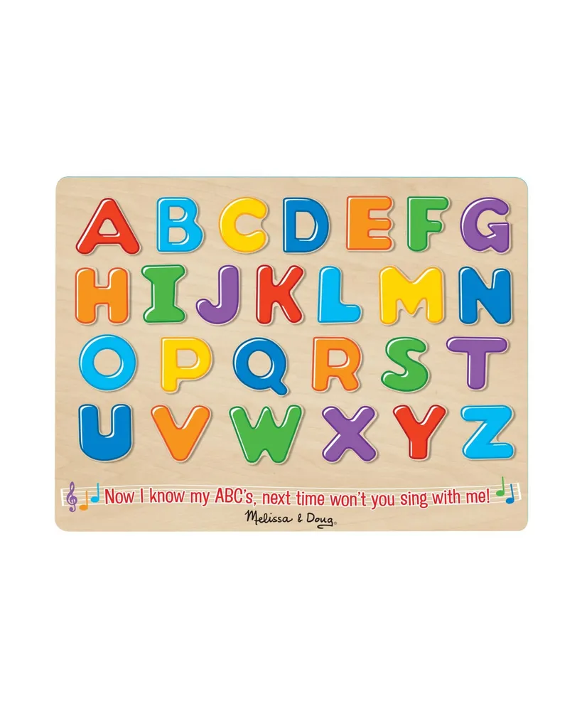 Melissa and Doug Kids Toy, Alphabet Sound Puzzle