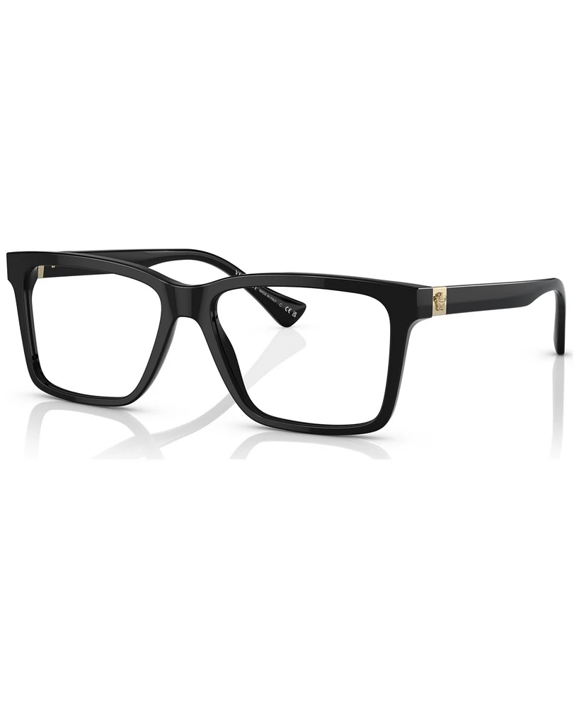 Versace Men's Rectangle Eyeglasses