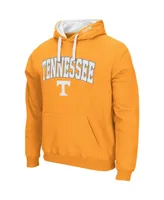 Men's Colosseum Tennessee Orange Volunteers Big and Tall Arch & Logo 2.0 Pullover Hoodie