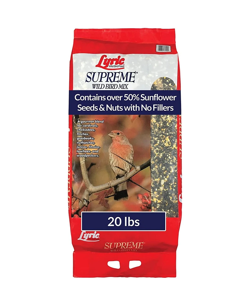 Lyric Supreme Wild Bird Mix 20 Lb