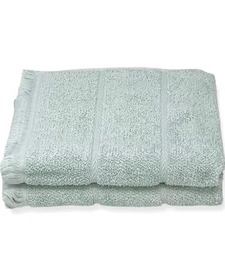 Ozan Premium Home Mirage Collection 2 Piece Turkish Cotton Luxury Hand Towel Set