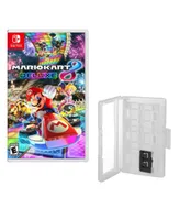 Mario Kart 8 Game and Game Caddy for Nintendo Switch