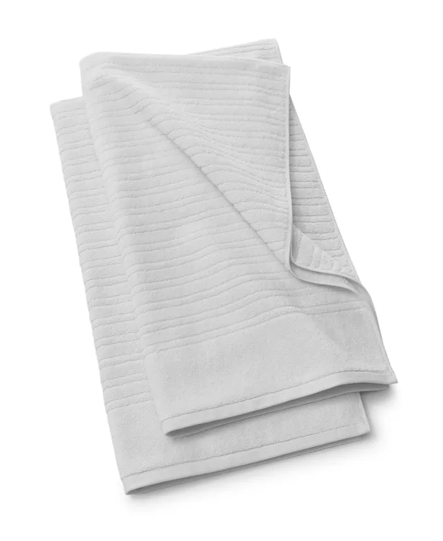 Home Design Quick Dry Cotton 2-pc. Bath Towel Set, Created for Macy's - White