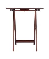 Winsome Darlene 2-Piece Wood Snack Table Set