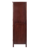 Winsome Brooke Jelly 47.44" Wood 2-Section Cupboard