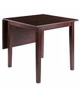 Winsome Perrone 29.13" Wood Drop Leaf Dining Table
