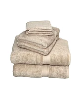 Ozan Premium Home Legend Collection 6 Piece Turkish Cotton Luxury Towel Set