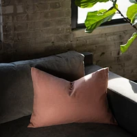 French Linen Decorative Throw Pillow