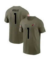 Men's Nike Kyler Murray Olive Arizona Cardinals 2022 Salute To Service Name and Number T-shirt