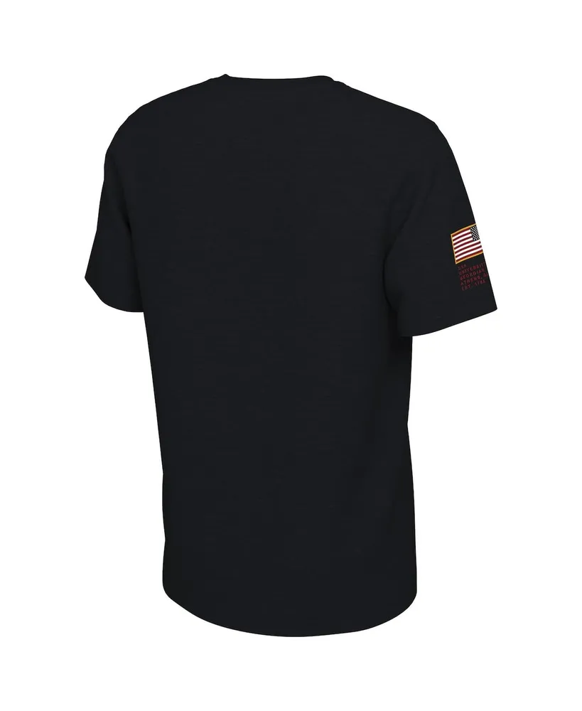 Men's Nike Black Georgia Bulldogs Veterans Camo T-shirt