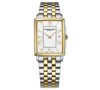 Raymond Weil Women's Swiss Toccata Two-Tone Stainless Steel Bracelet Watch 37x30mm