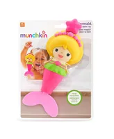 Munchkin Pink Mermaid Swimming Bath Toy, 18 months plus