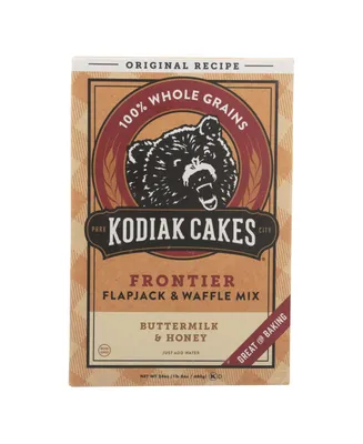 Kodiak Cakes Flapjack and Waffle Mix - Buttermilk and Honey - Case of 6
