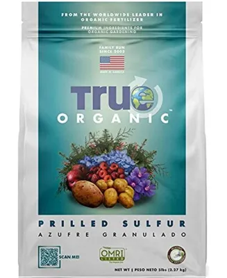 True Organic R0016 Prilled Sulphur 5 lb bag