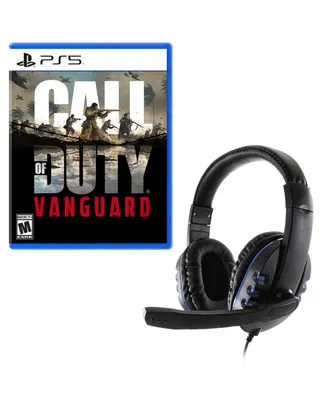 Call of Duty: Vanguard Game with Universal Headset for PlayStation 5