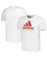 Men's adidas White Colombia National Team Dna Graphic T-shirt