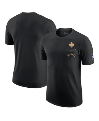 Men's Nike Black Toronto Raptors 2022/23 City Edition Courtside Max90 Vintage-Like Wash T-shirt