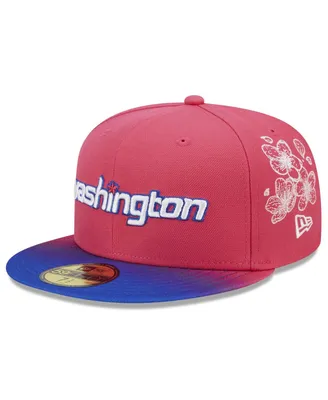 Men's New Era Pink Washington Wizards 2022/23 City Edition Official 59FIFTY Fitted Hat