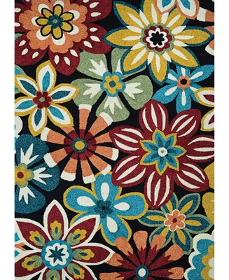 Couristan Covington Geranium 5'6" x 8' Area Rug