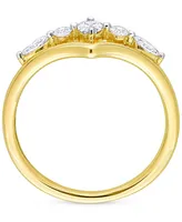 Oval Diamond Engagement Ring (1/3 ct. t.w.) 14k Gold