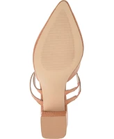 Journee Signature Women's Kaitlynn Block Heel Slip On Pumps