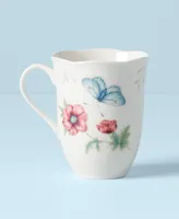 Lenox Butterfly Meadow 12 Oz. Floral Porcelain Mug