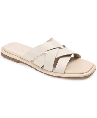 Journee Signature Women's Parkker Woven Sandals