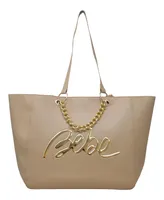 bebe Women's Gianna East West Tote with Pouch