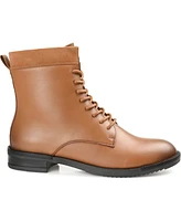 Journee Signature Women's Natara Lace Up Combat Booties