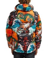 Reason Men's Dragon Puffer Jacket