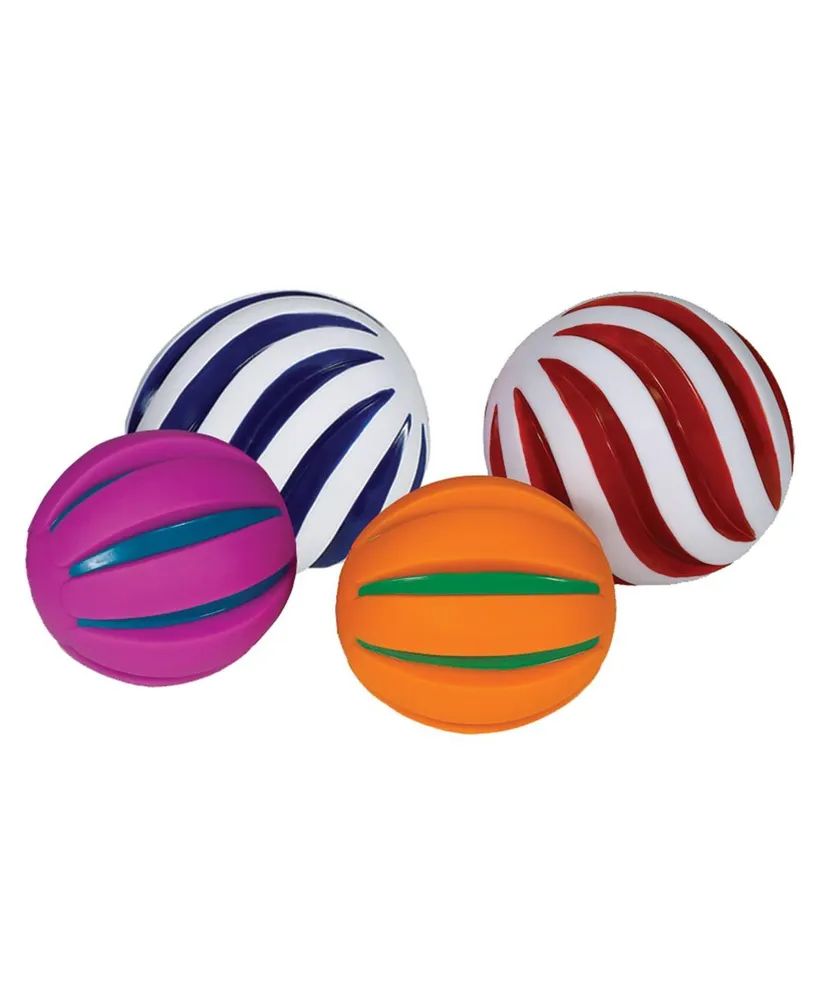 Kaplan Early Learning Tactile Squeaky Balls - Set of 6