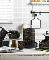 Stone Lain Zora 16 Pc. Dinnerware Set, Service For 4