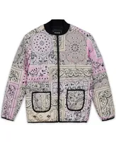 Reason Men's Paisley Quilted Jacket