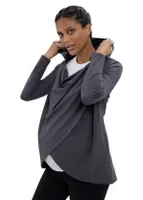 Women's Maternity Active Wrap Sweatshirt