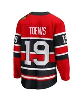 Men's Fanatics Jonathan Toews Red Chicago Blackhawks Special Edition 2.0 Breakaway Player Jersey