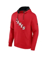 Men's Fanatics Red, Black Carolina Hurricanes Special Edition 2.0 Team Logo Pullover Hoodie