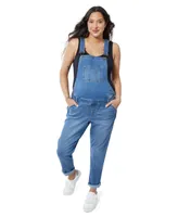 Women's Maternity Denim Overall