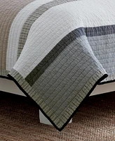 Nautica Tideway Cotton Reversible Quilt, Full/Queen