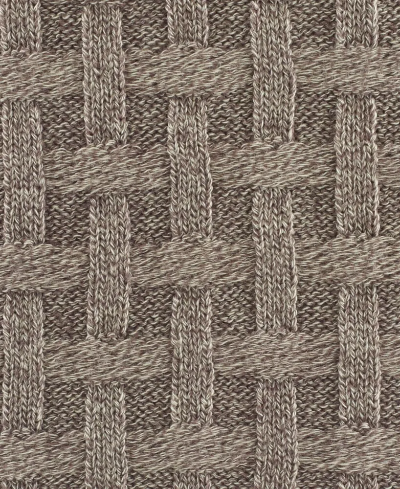Nautica Saybrook Knit Yarn Dye Cotton Decorative Pillow, 16" x 16"