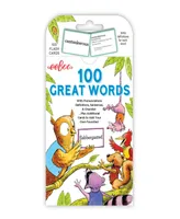 Eeboo 100 Great Words Vocabulary Educational Flash Cards