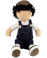 Bonikka Tikiri Toys Joe Fabric Boy Baby Doll in Dungaree and Cap