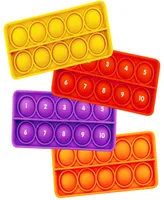 Pop Learn Bubble Board 10 Frames Bubble Boards Set, 4 Piece